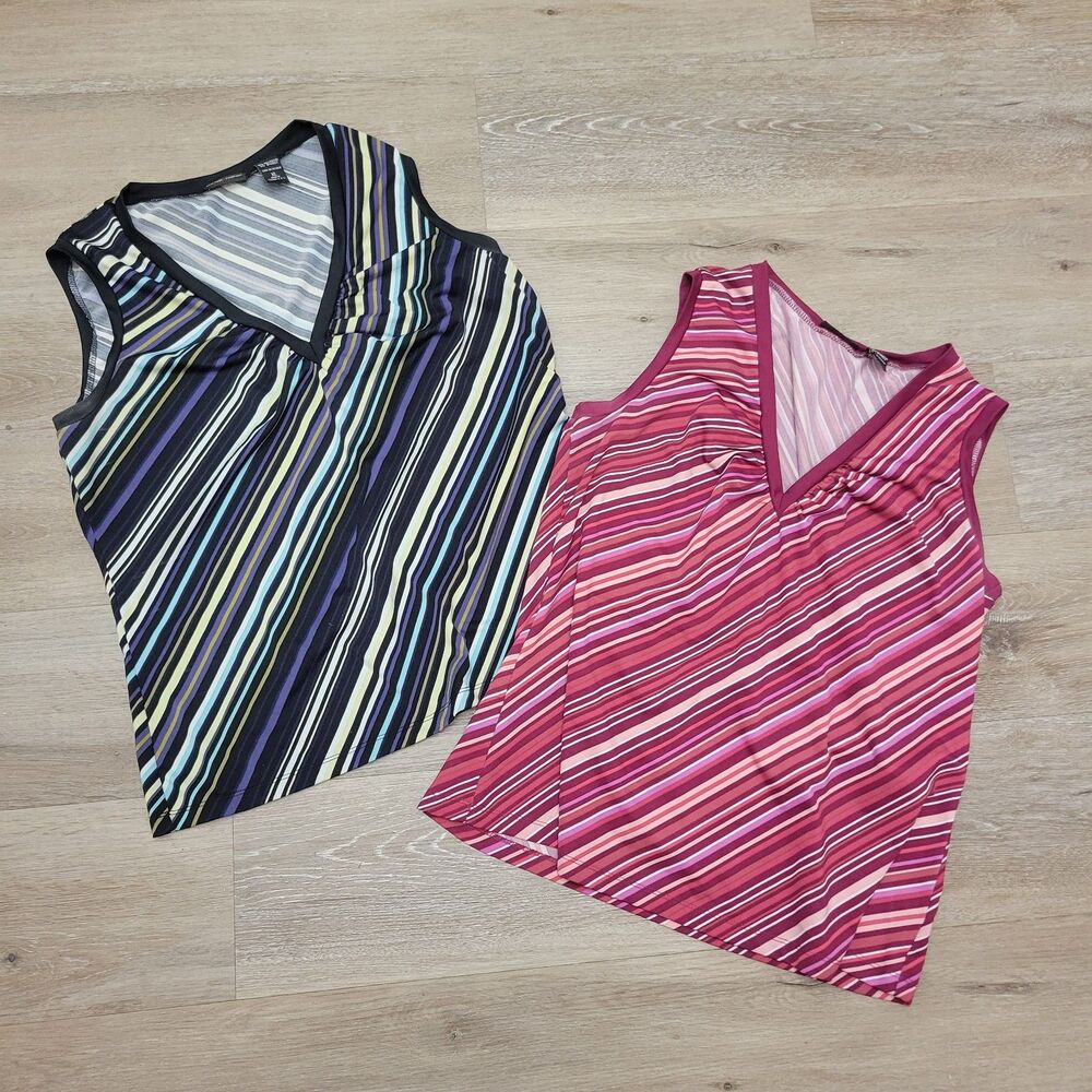 Set of 2 Tanks Shells From New York and Company Size XL